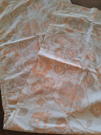 Taie de traversin vintage année 60