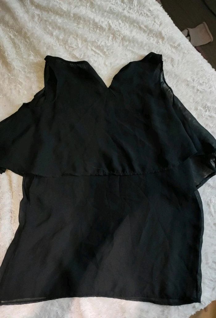 Joli haut fluide léger noir - Dressing trié par tailles - photo numéro 5