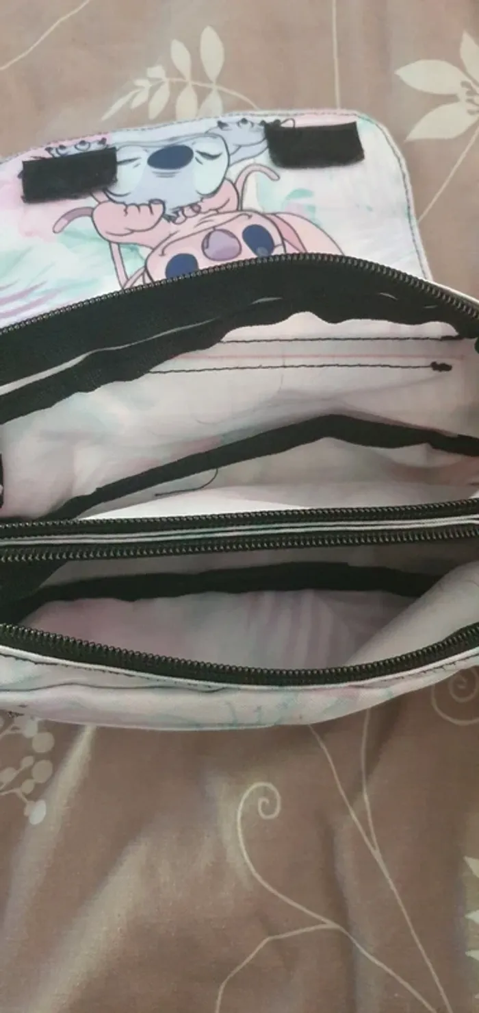 Trousse double compartiment stitch - photo numéro 5