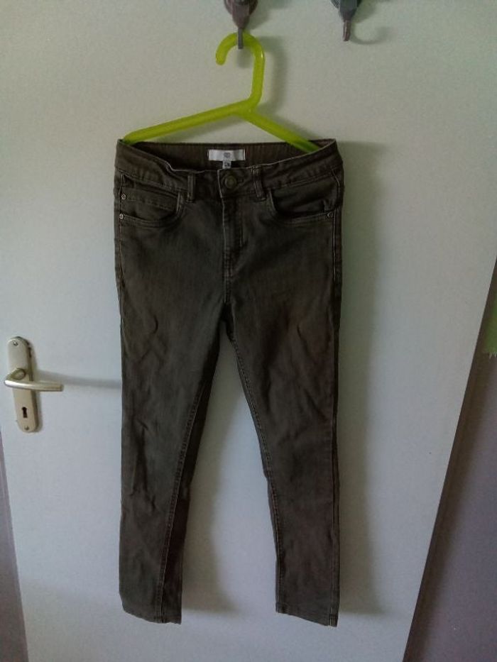 Jeans slim kaki