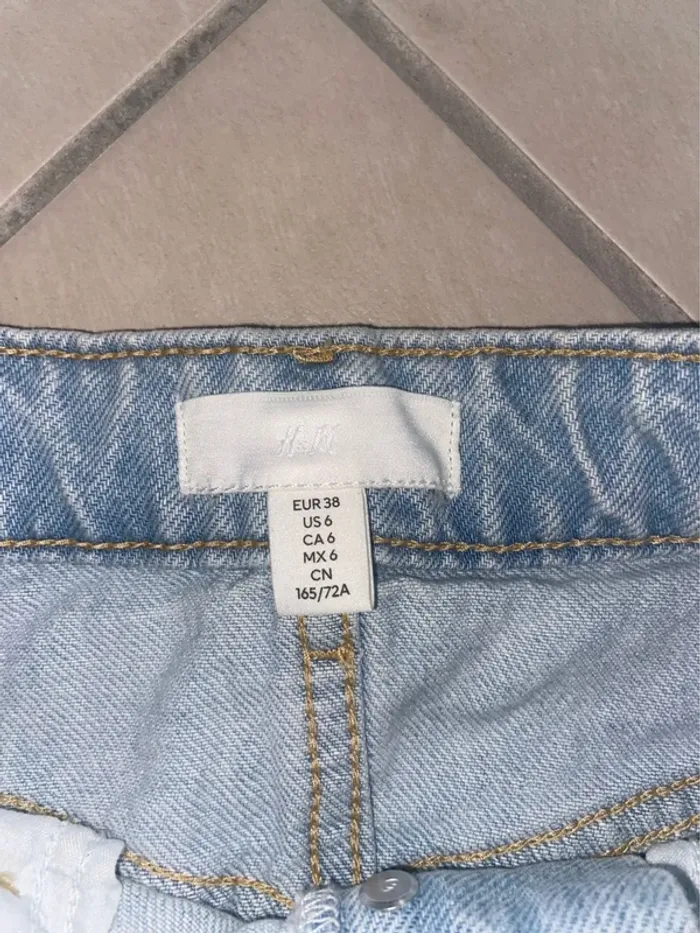 Short en jean court H&M - photo numéro 3