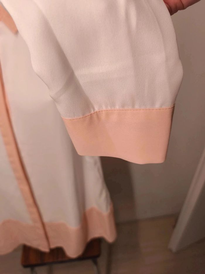 Chemise Atmosphère Femme Taille 46 Blanc-rose - photo numéro 5