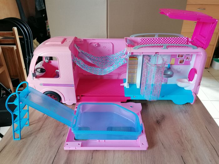 Camping car Barbie
