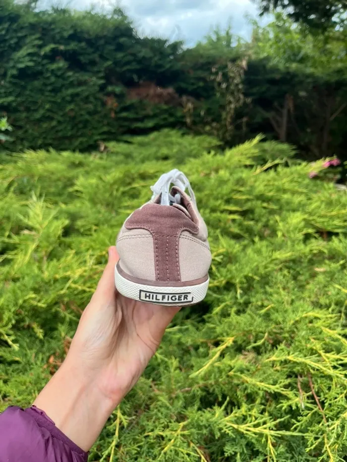 Chaussures sneakers Tommy Hilfiger toile - photo numéro 2
