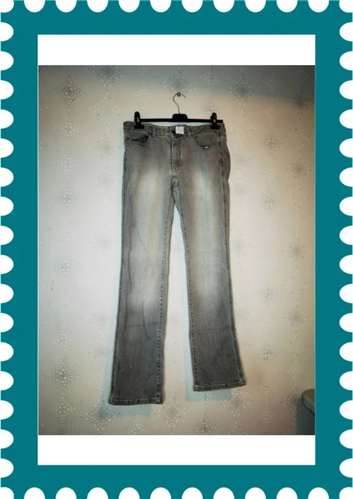 D2055 - jeans gris femme Taille 40