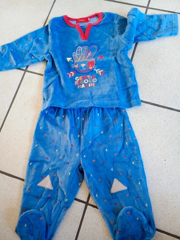 Pyjama 2 pièces 12 mois