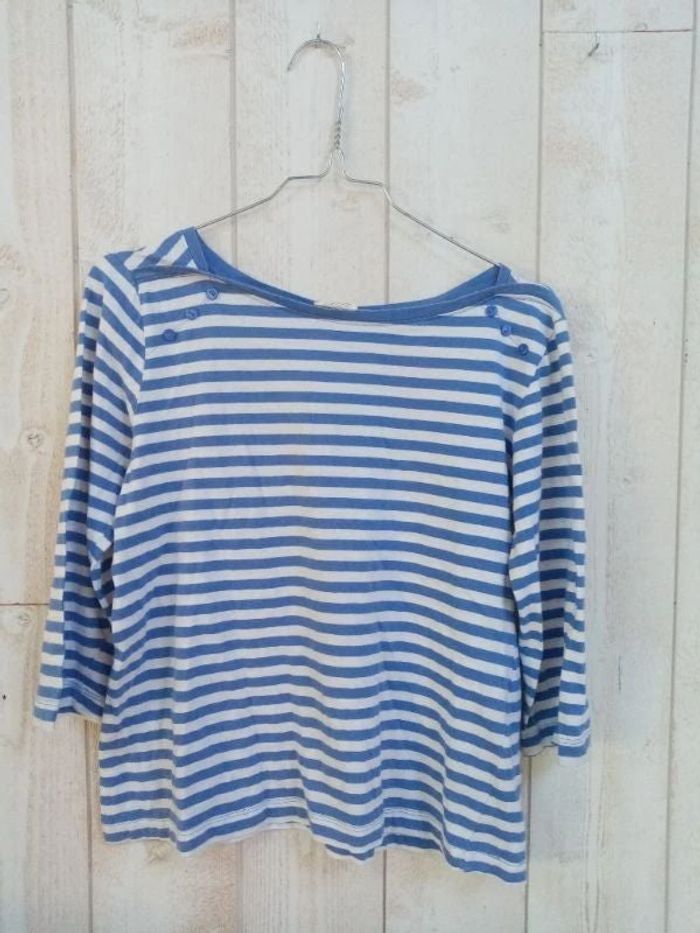 T-shirt mi manche taille 38