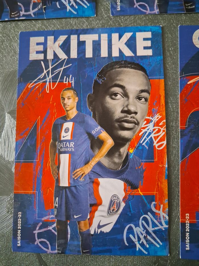 5 cartes joueurs PSG - photo numéro 6