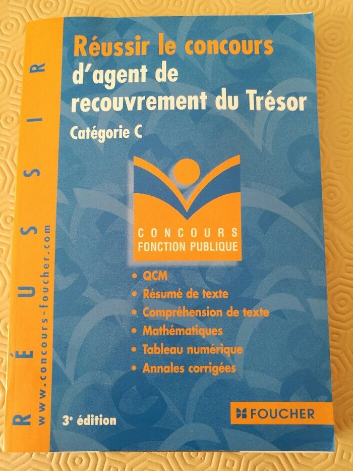 REUSSIR LE CONCOURS D'AGENT DE RECOUVREMENT DU TRESOR 2003 - photo numéro 1