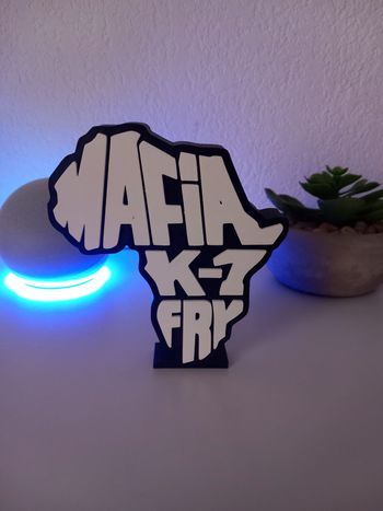 Logo décoratif rap Mafia K’1 Fry