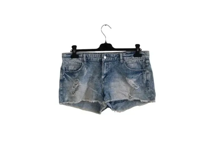 C60 short jeans bleu Stradivarius 40