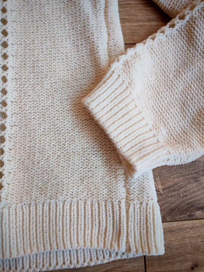 Pull fin maille douce gemo ajouré - photo numéro 3
