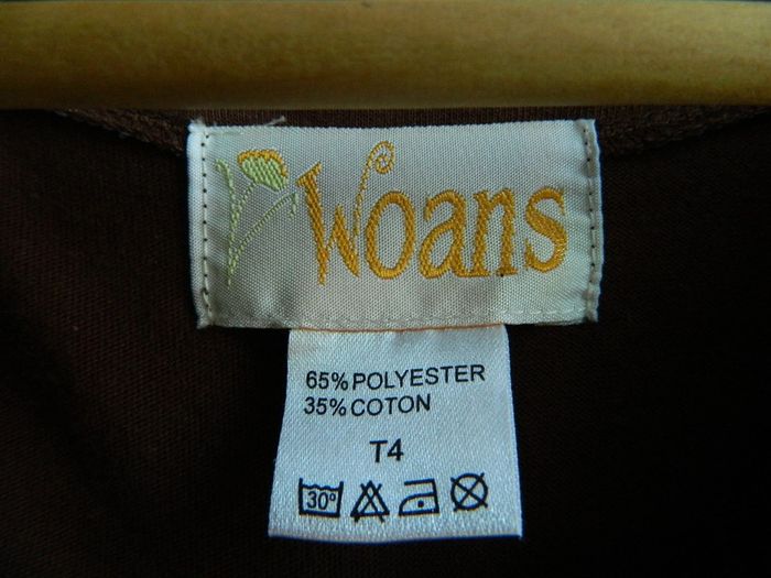 T shirt manches courtes T 4 "Woans" - photo numéro 3