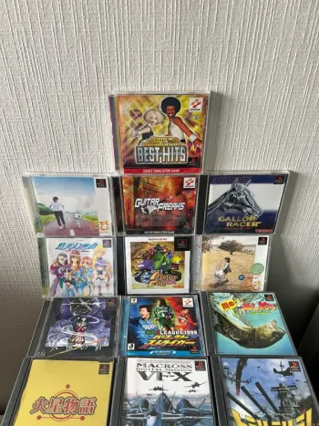 Gros lot de jeux PS1 import Japon