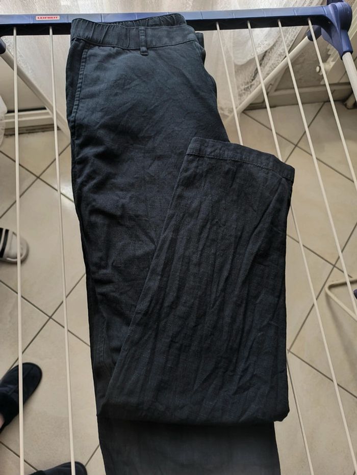 Pantalon Uniqlo M coton/lin