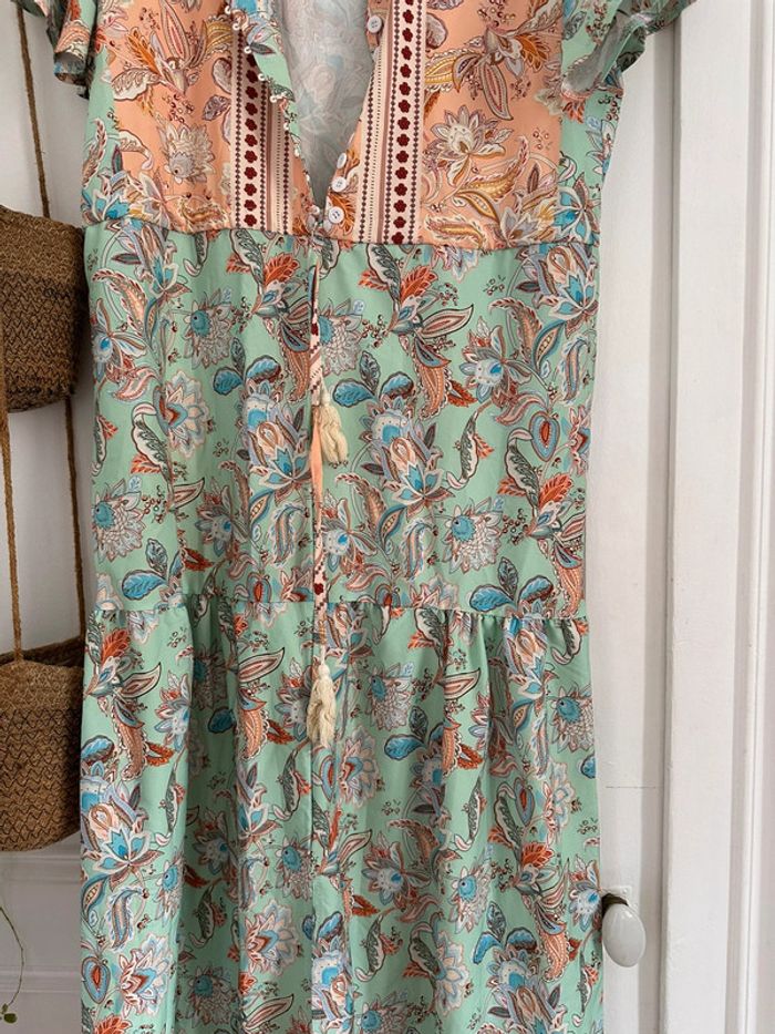 Robe longue colorée été - photo numéro 2