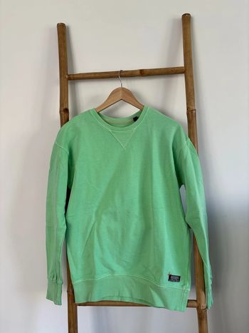 pull vert menthe superdry taille S