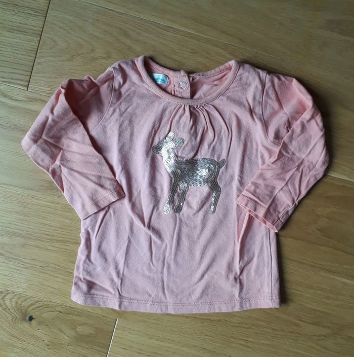 Lot de deux tee-shirts à manches longues - photo numéro 2