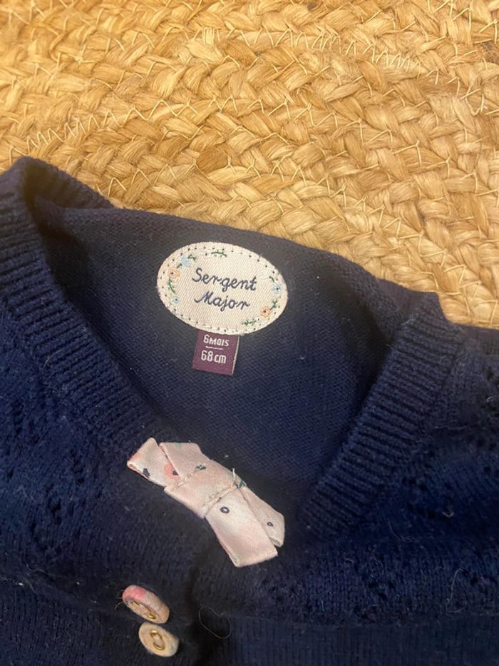 Gilet fille 6 mois Sergent Major - photo numéro 2