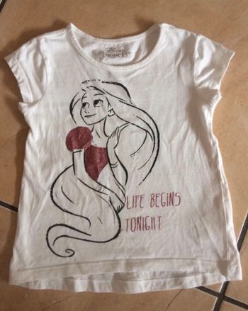 T-shirt, Raiponce, 2-3 ans, Disney