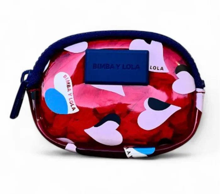 Porte-monnaie “Bimba Y Lola” rouge et bleu - 12 x 8 cm Neuf