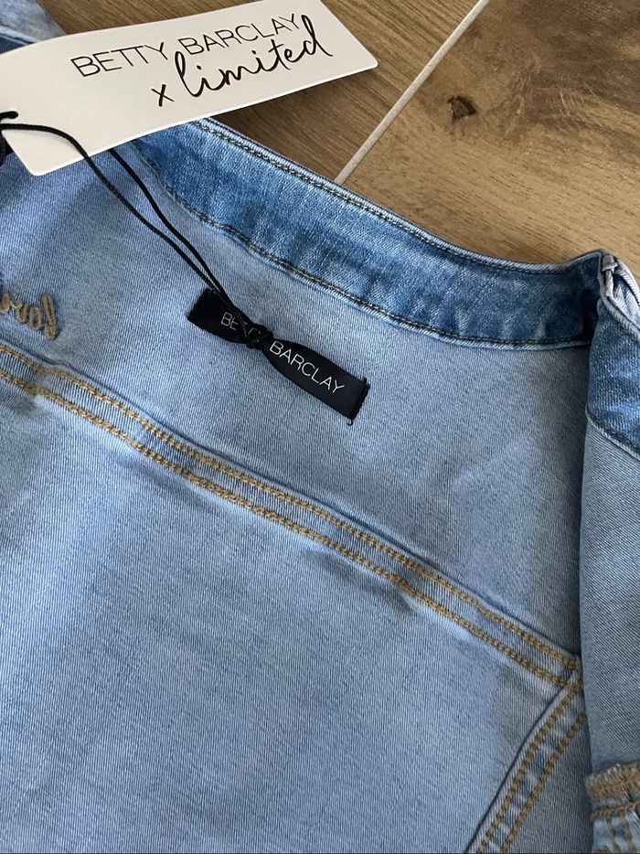 Veste jean strass - photo numéro 5