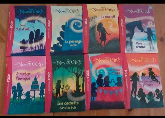 Disney The Nevers Girls : lot de 8 livres