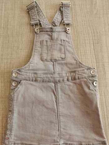 Robe salopette 4 ans