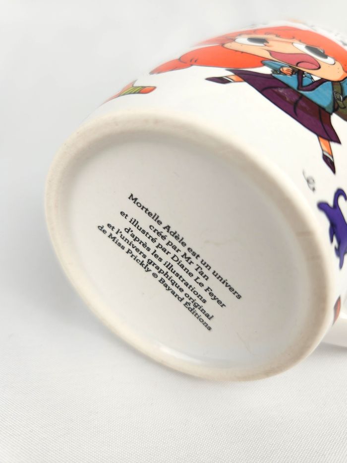 Mug Mortelle Adèle Tasse Blanche Dessin Animé Humour Enfant Collection - photo numéro 7