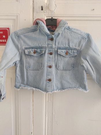 Veste courte jean Vertbaudet 7 ans