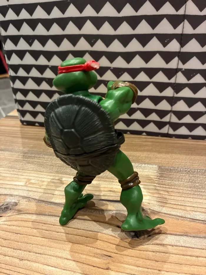 Grande figurine vintage miracles studio tortue ninja Raphaël Année 2002 Playmates toys Bon état - photo numéro 2