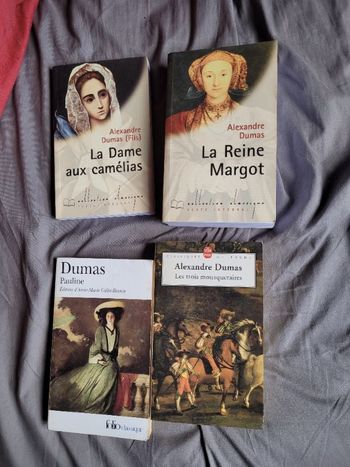 Livres de poche Dumas