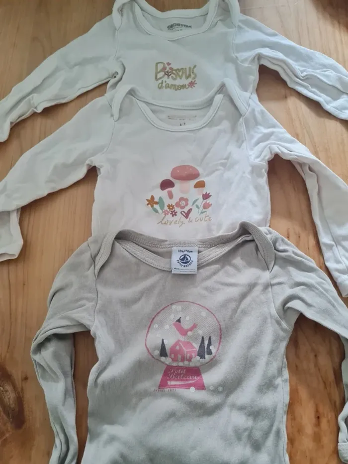 Lot de 3 body