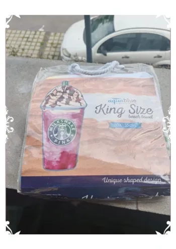 Serviette de plage milkshake