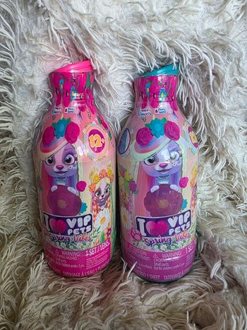 Jouet vip pets spring vibes : boite mystère figurine chien au cheveux long