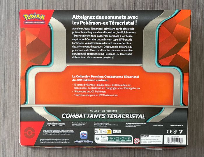 Coffret Pokémon EX collection premium combattants teracristal - photo numéro 2