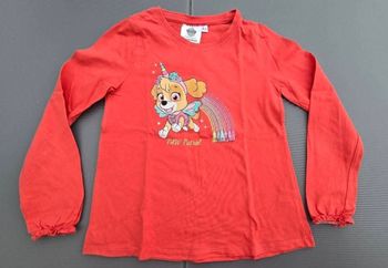 Tee-shirt ML 8 ans fille Paw Patrol