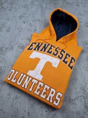 Pull capuche universitaire orange Tennessee Volunteers Taille XL