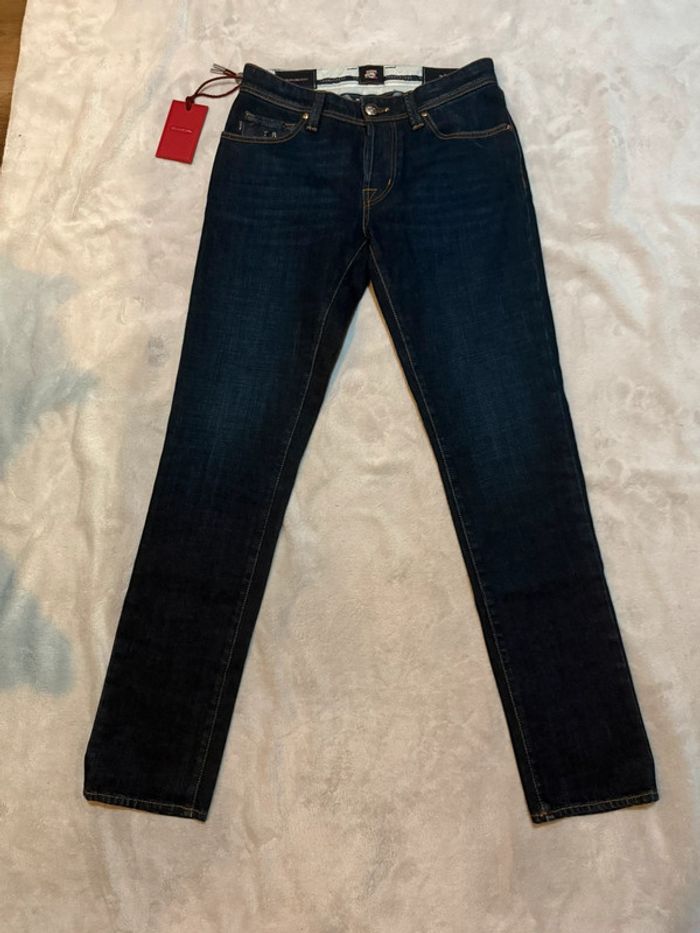 Tramarossa - Jean Slim, Bleu foncé, taille 31 - photo numéro 5