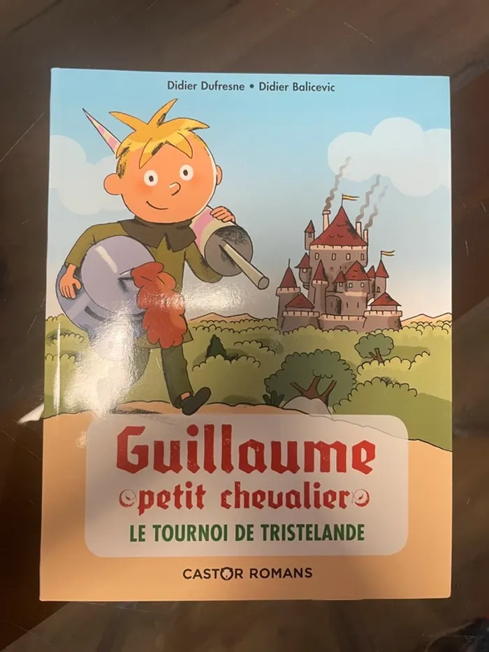 Livre Guillaume petit chevalier dès 7 ans - Castor Romans