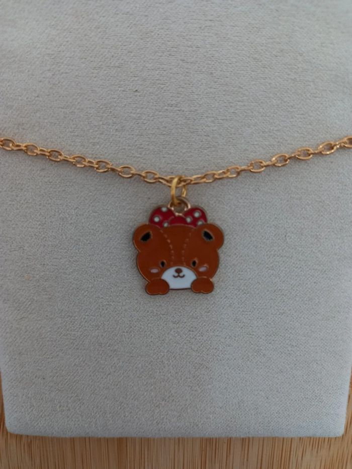 Collier ours hello kitty