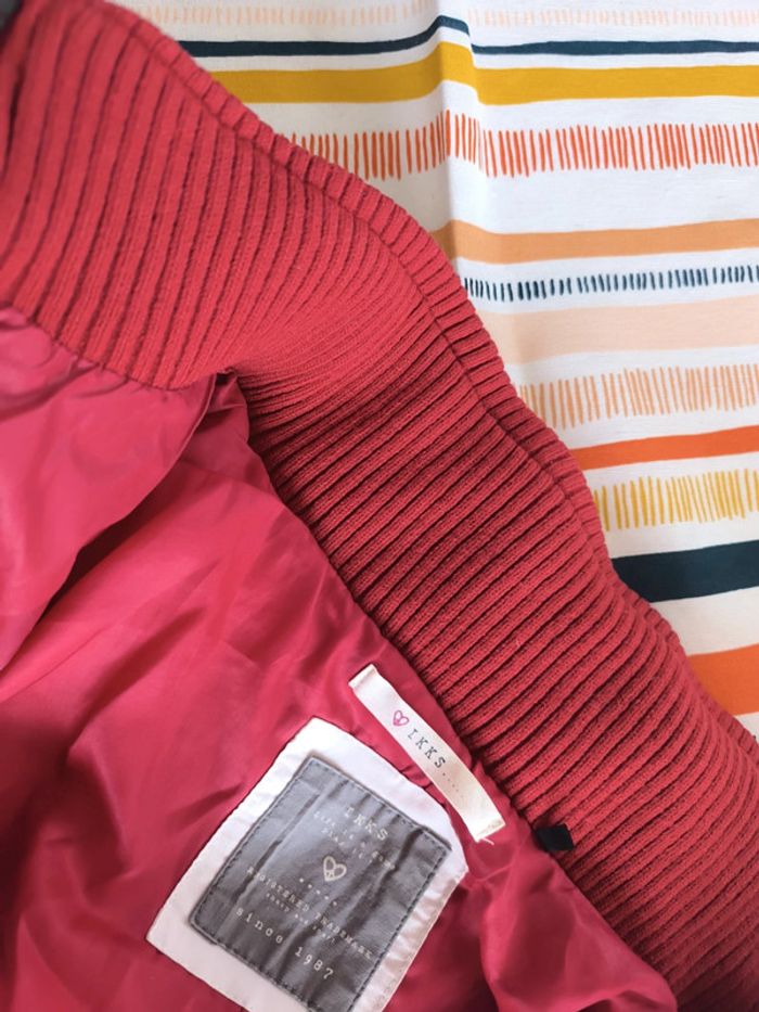 Doudoune manteau avec capuche IKKS taille s - photo numéro 7