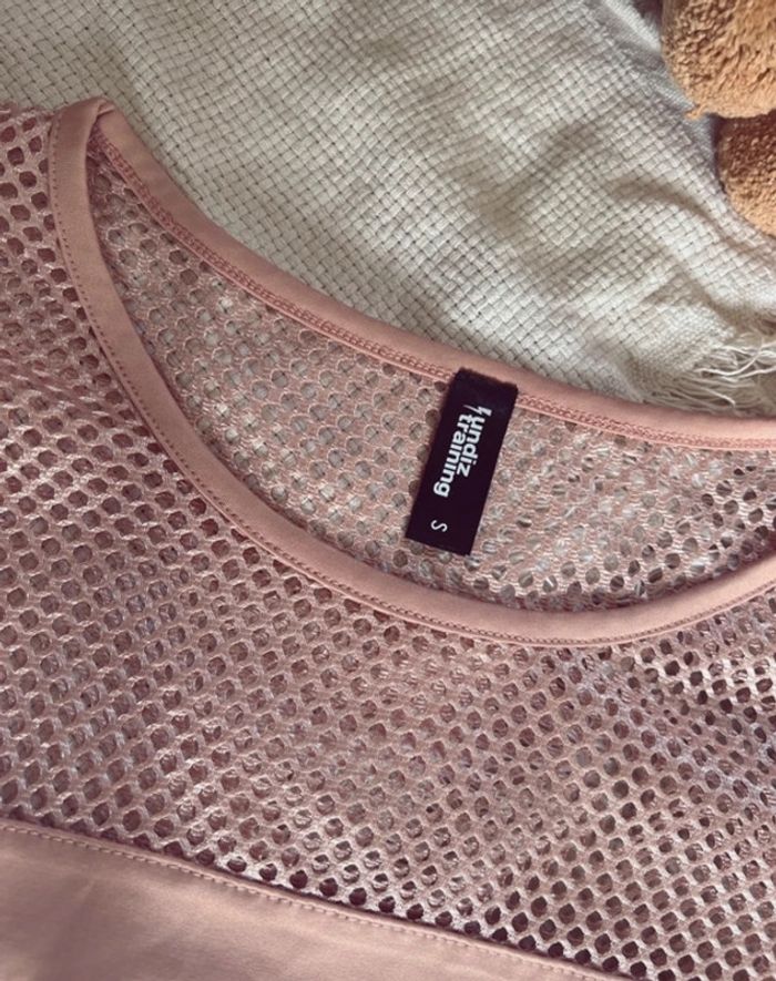 Ensemble undiz sport short et tee-shirts rose gold - photo numéro 6