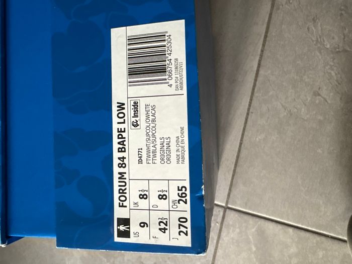 Adidas Forum 90 Low Bape 30th Anniversary - photo numéro 8