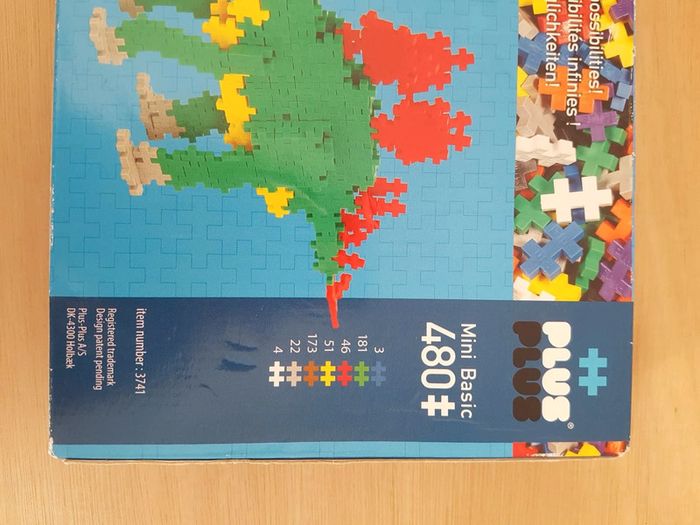 Plus-Plus basic 480 kit de construction dinosaures - photo numéro 5
