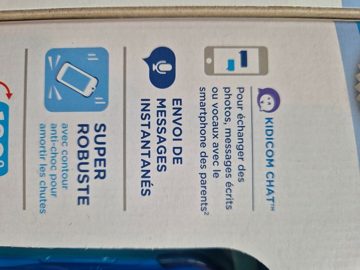 KidiCom Max 3.0 bleu portable enfant sans forfait, version FR - photo numéro 5