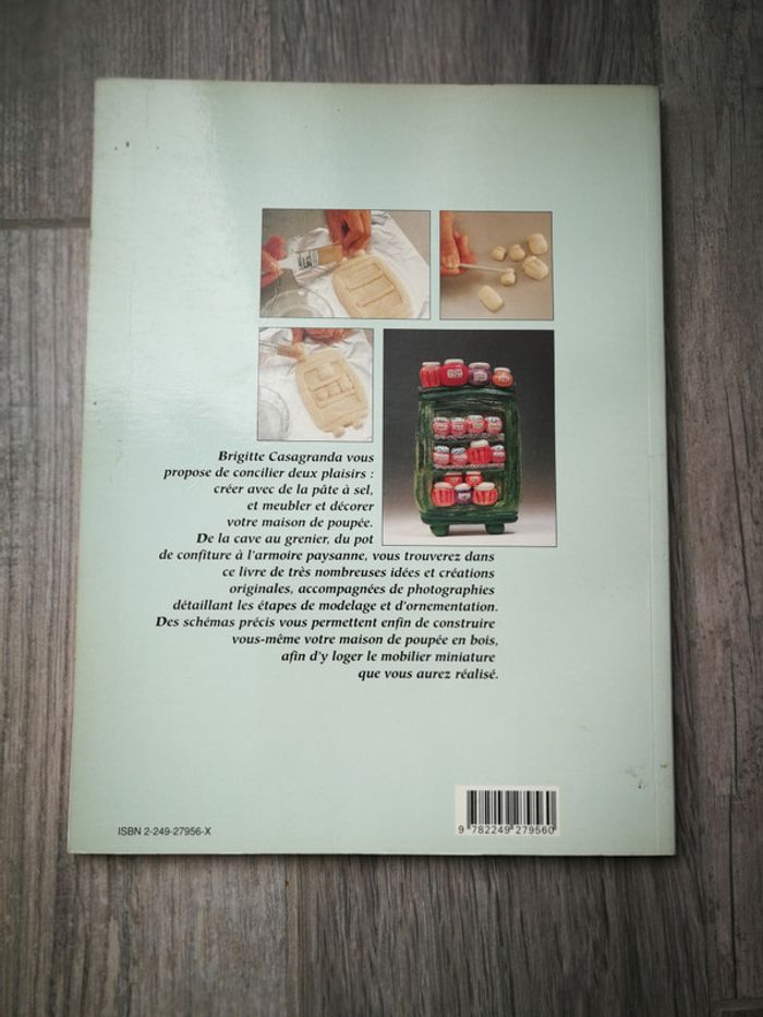 Livre Pâte à sel. Meubles de poupées. - photo numéro 2