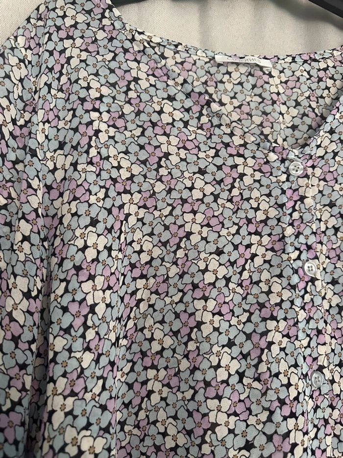 Blouse à fleurs - photo numéro 3