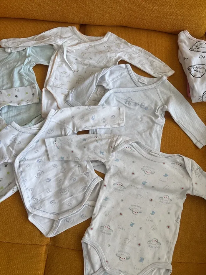 Lot de 6 bodies 3 mois - photo numéro 2