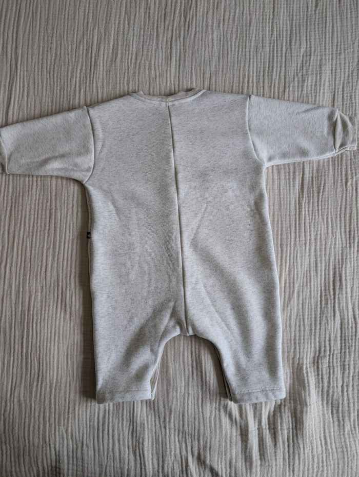 Combinaison en molleton bébé 12 mois